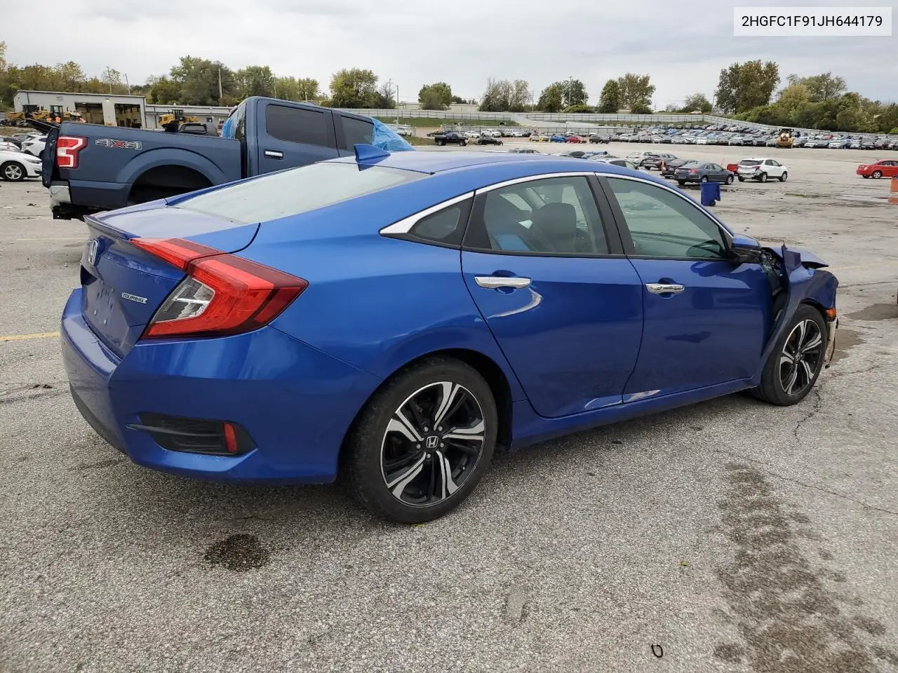 2HGFC1F91JH644179 2018 Honda Civic Touring