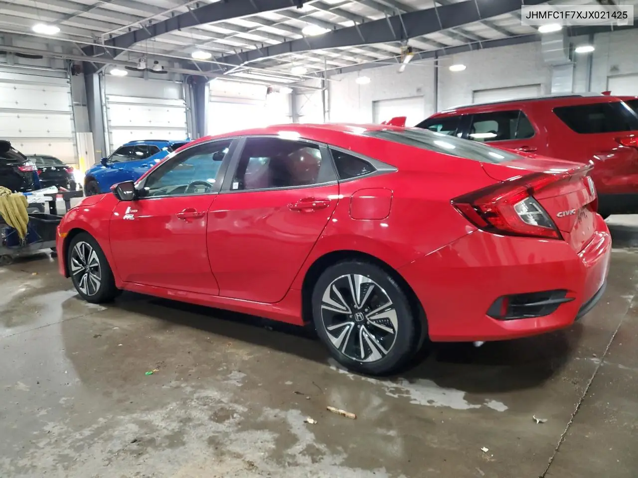 JHMFC1F7XJX021425 2018 Honda Civic Exl