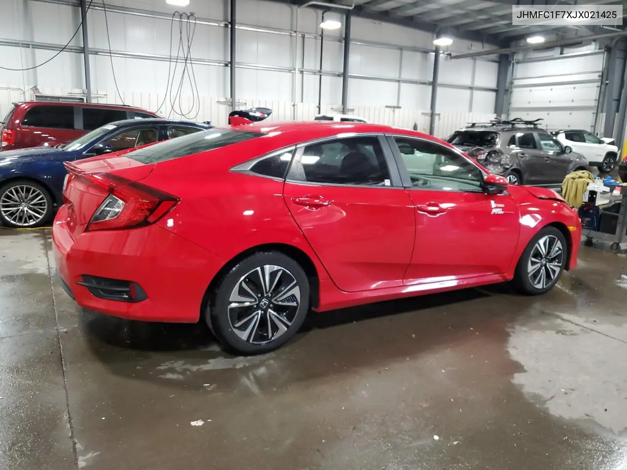 JHMFC1F7XJX021425 2018 Honda Civic Exl