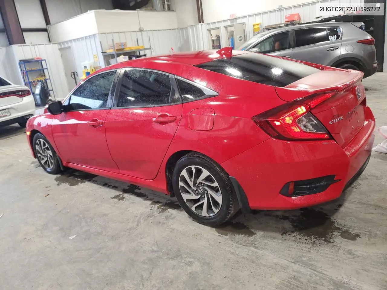 2HGFC2F72JH595272 2018 Honda Civic Ex