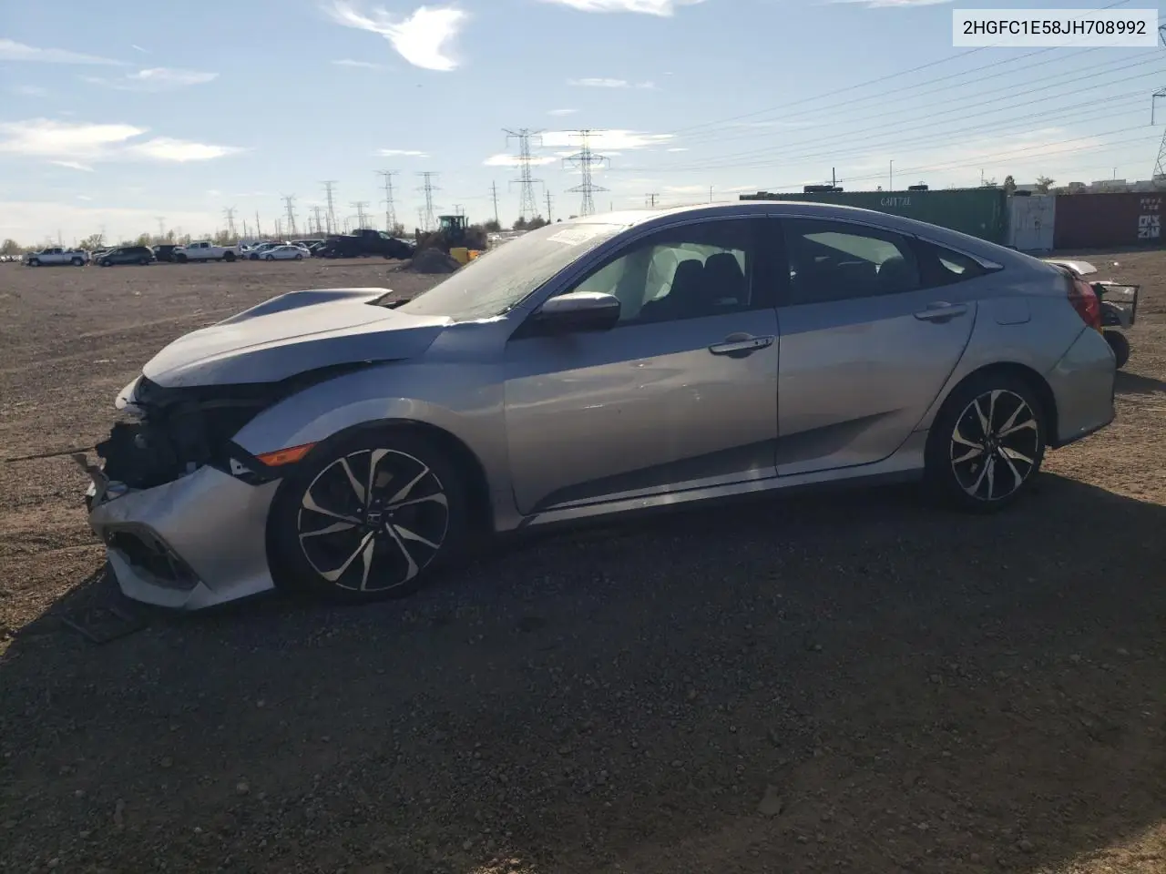 2HGFC1E58JH708992 2018 Honda Civic Si