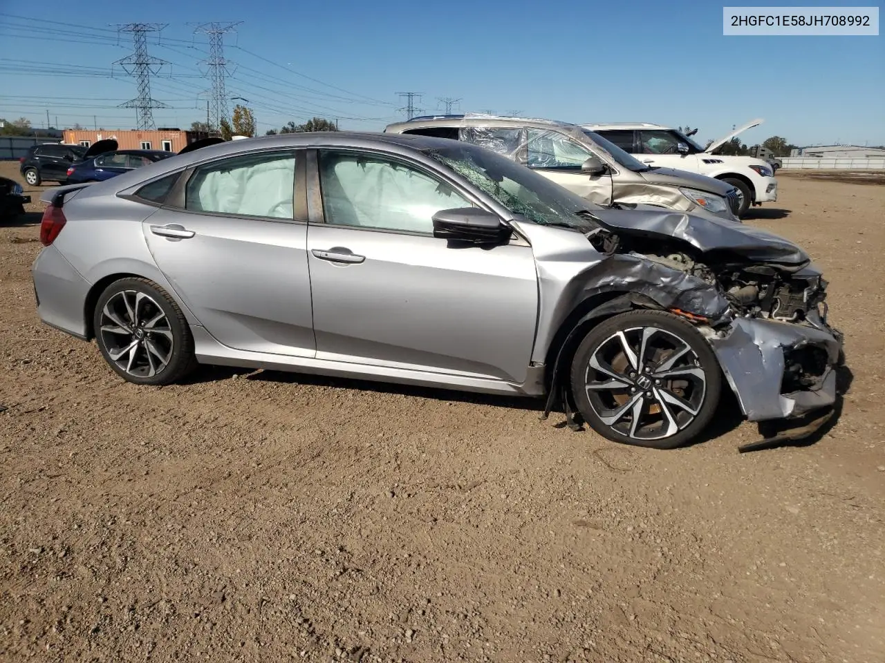 2HGFC1E58JH708992 2018 Honda Civic Si