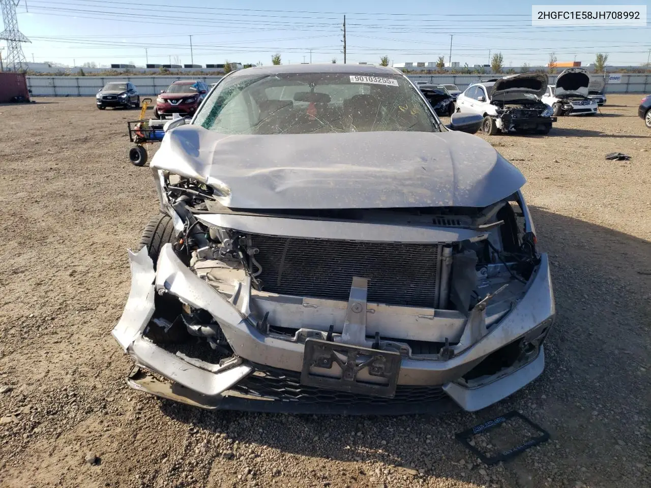 2HGFC1E58JH708992 2018 Honda Civic Si