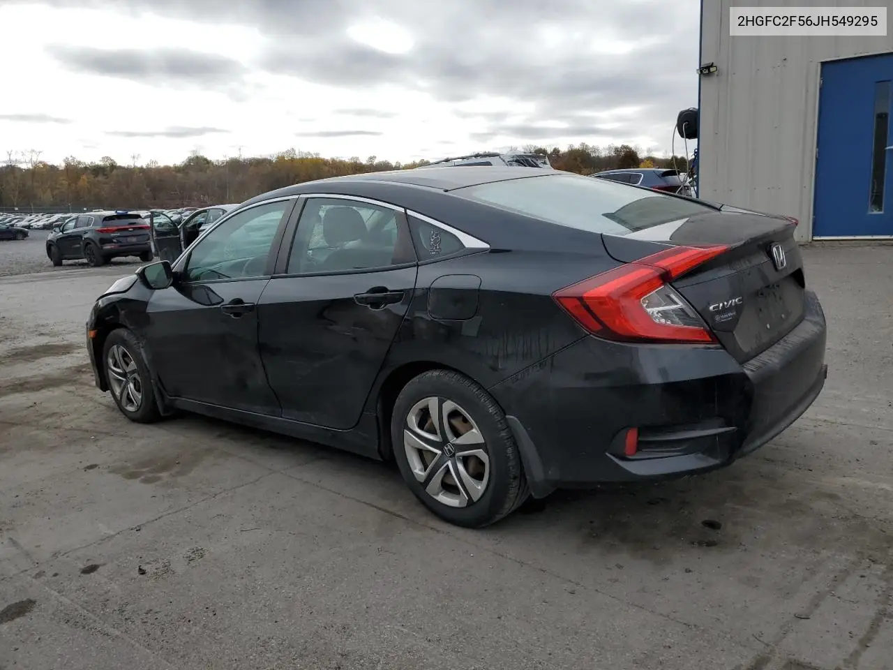 2HGFC2F56JH549295 2018 Honda Civic Lx