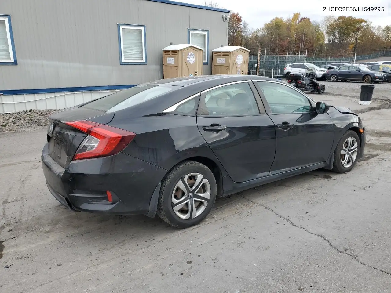 2HGFC2F56JH549295 2018 Honda Civic Lx