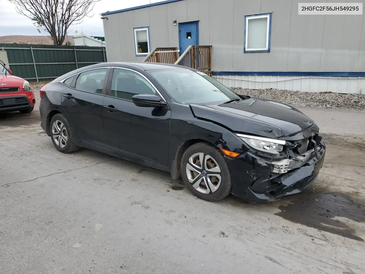 2HGFC2F56JH549295 2018 Honda Civic Lx