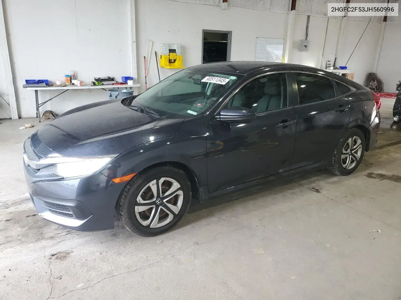 2HGFC2F53JH560996 2018 Honda Civic Lx