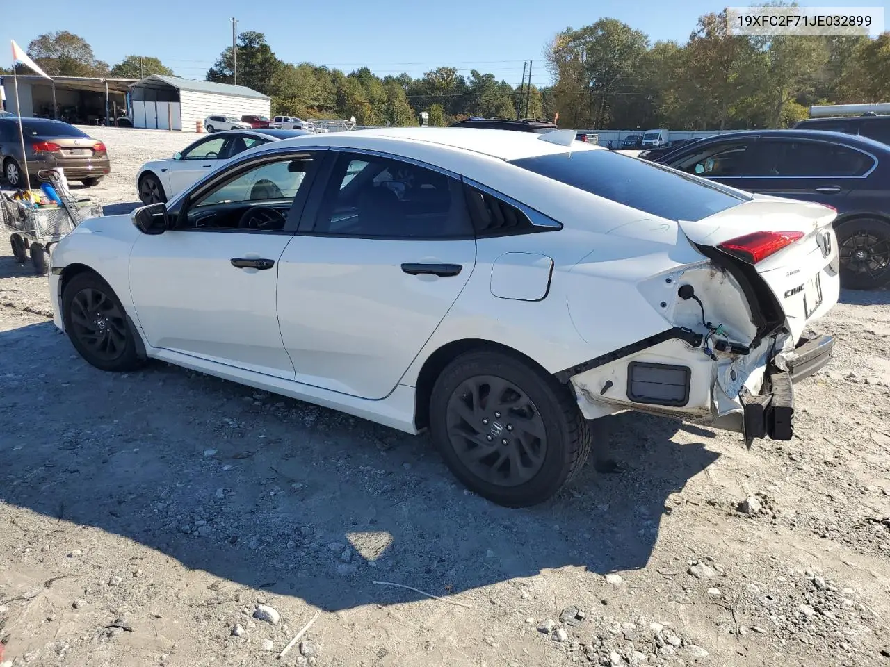 19XFC2F71JE032899 2018 Honda Civic Ex