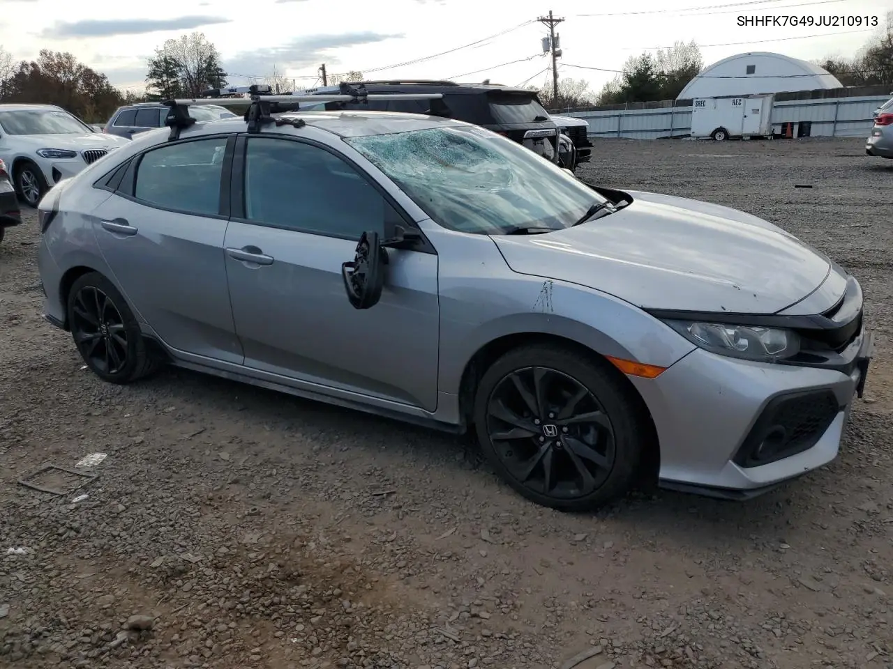 SHHFK7G49JU210913 2018 Honda Civic Sport
