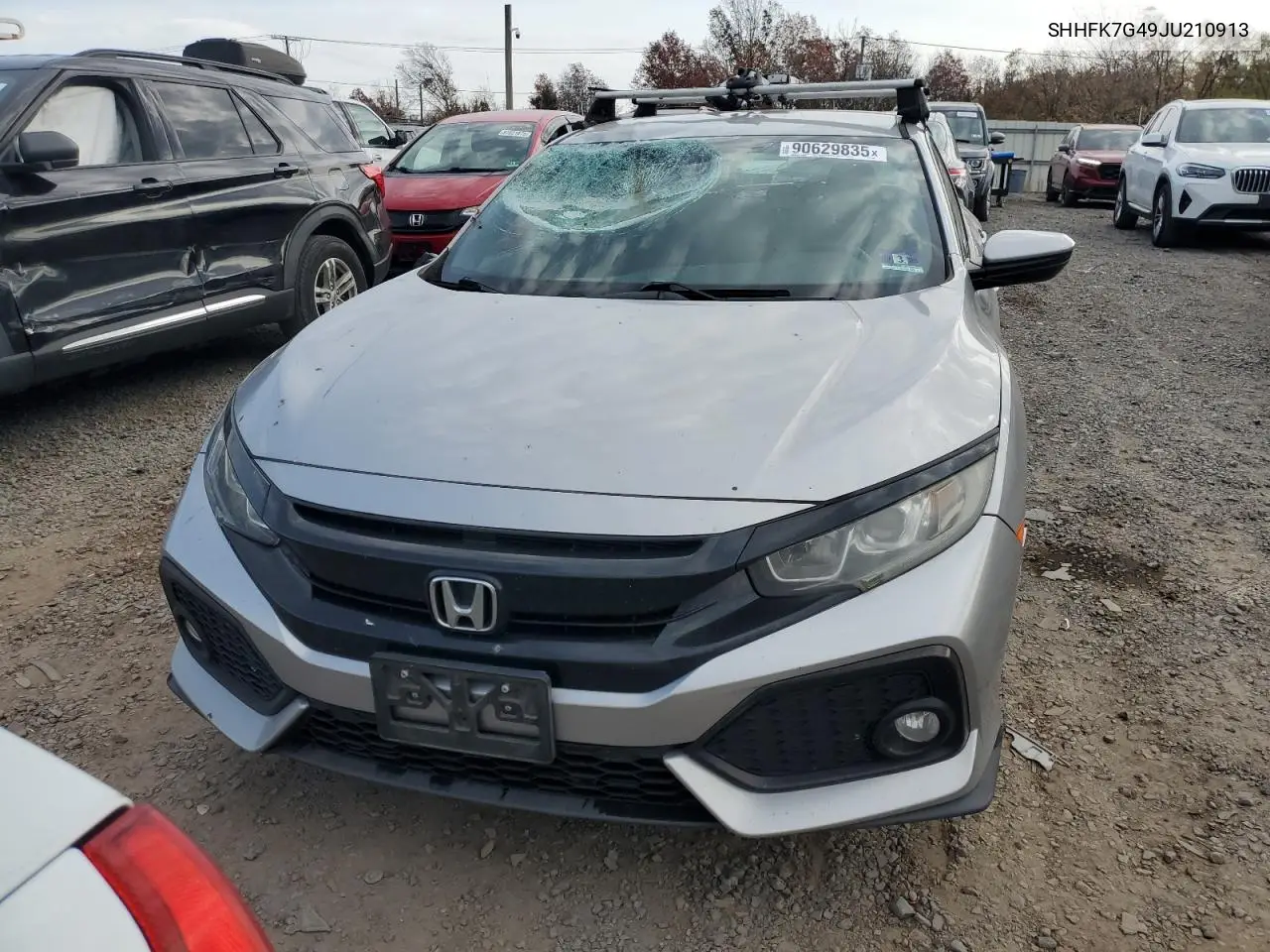 SHHFK7G49JU210913 2018 Honda Civic Sport
