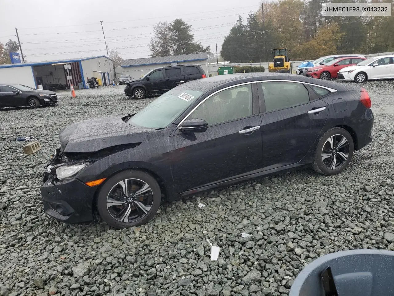 JHMFC1F98JX043232 2018 Honda Civic Touring