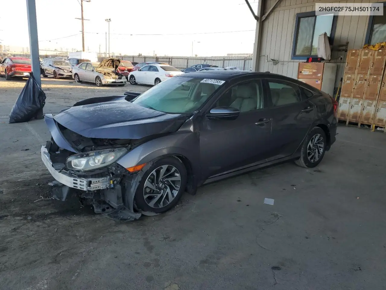 2HGFC2F75JH501174 2018 Honda Civic Ex