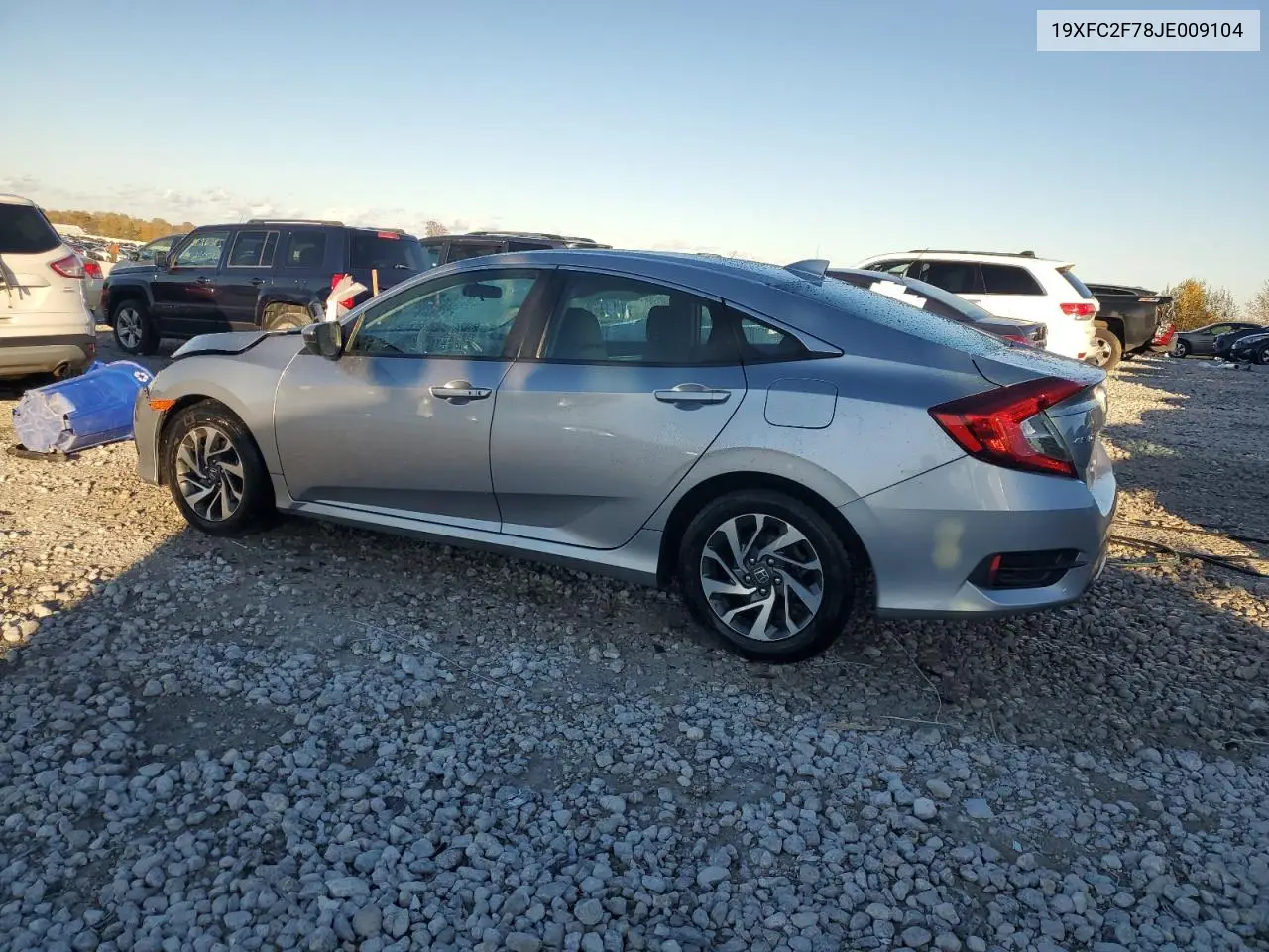 19XFC2F78JE009104 2018 Honda Civic Ex