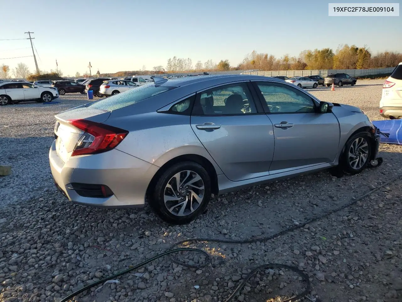 19XFC2F78JE009104 2018 Honda Civic Ex