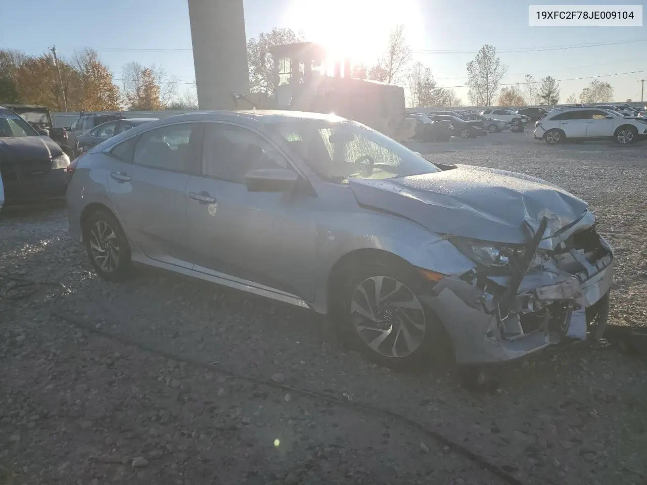 19XFC2F78JE009104 2018 Honda Civic Ex