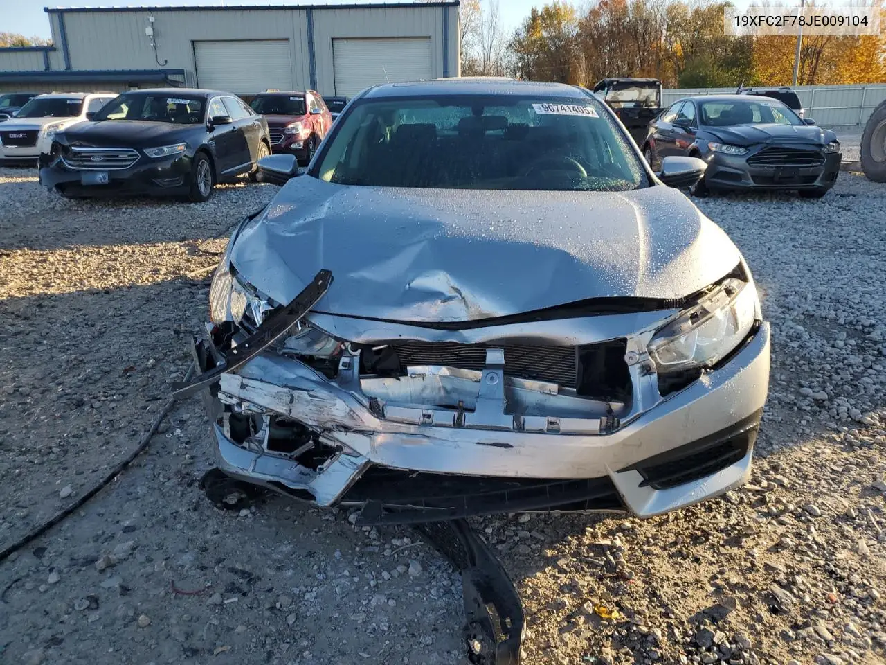 19XFC2F78JE009104 2018 Honda Civic Ex