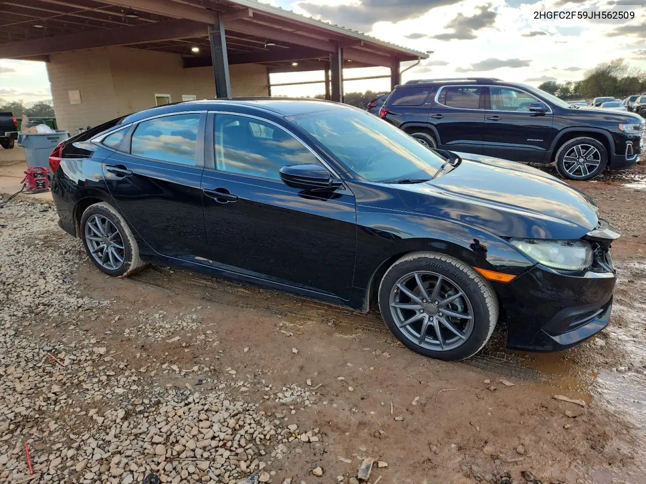2HGFC2F59JH562509 2018 Honda Civic Lx
