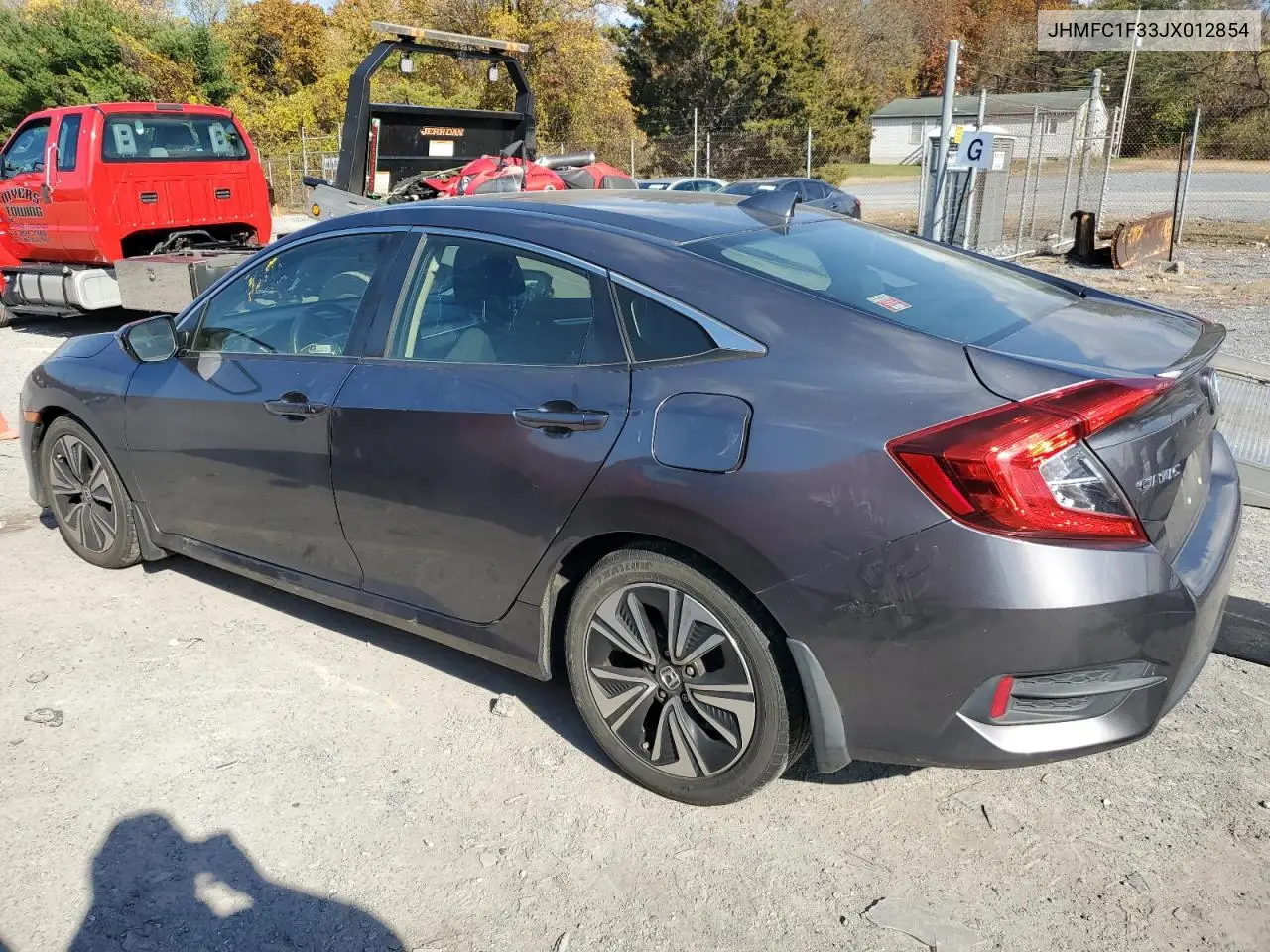 JHMFC1F33JX012854 2018 Honda Civic Ex