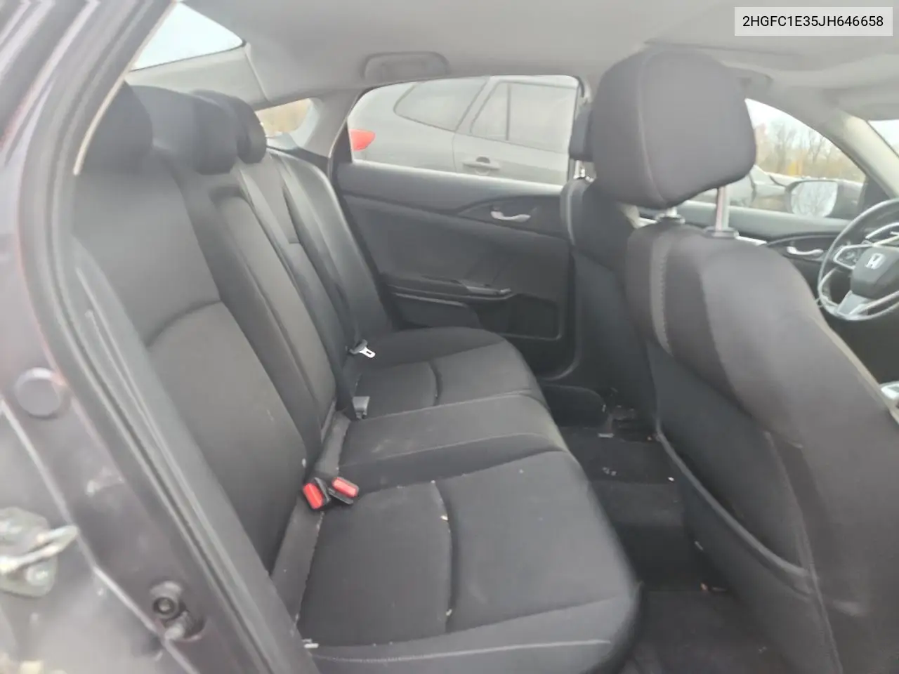 2HGFC1E35JH646658 2018 Honda Civic Ex