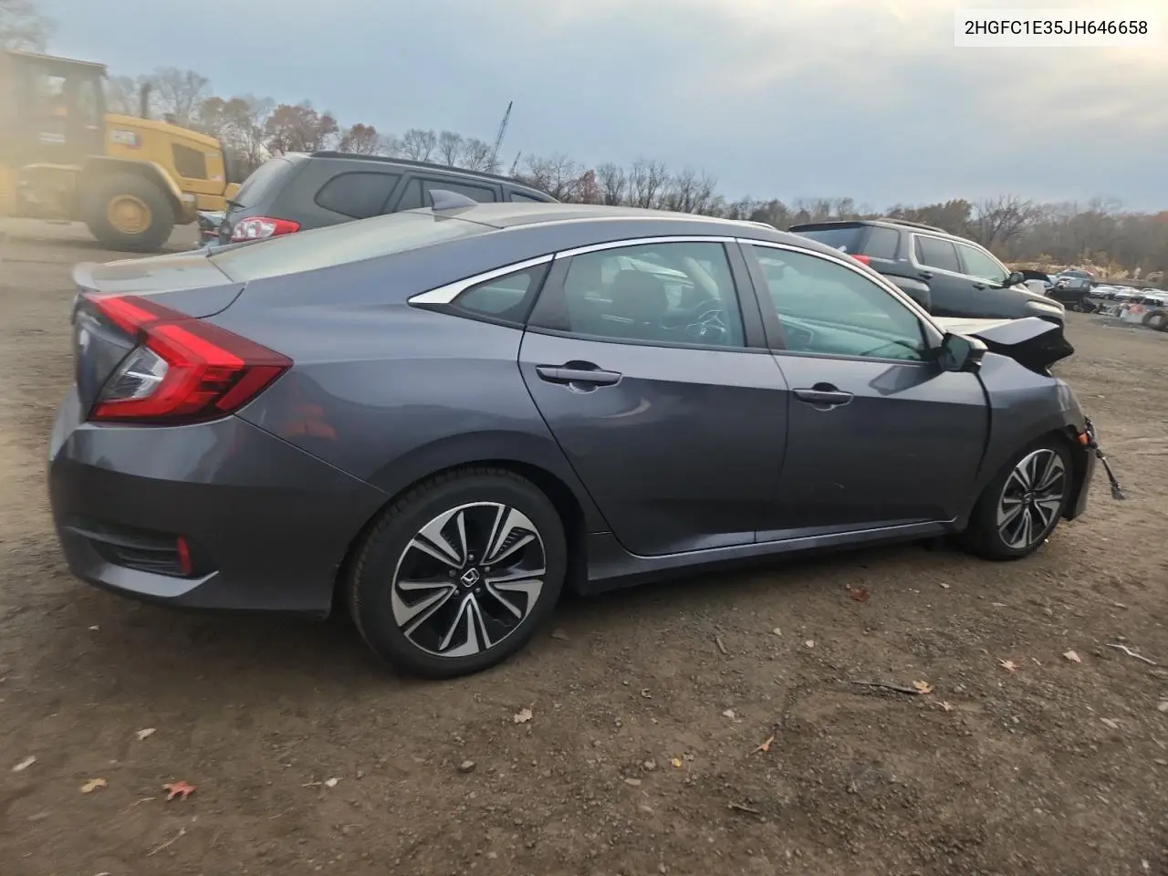 2HGFC1E35JH646658 2018 Honda Civic Ex