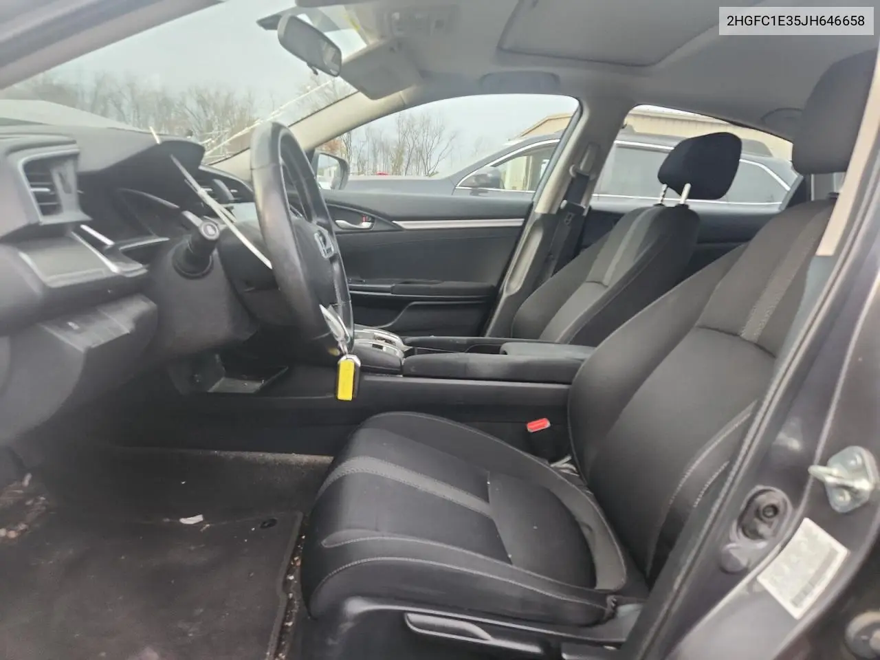 2HGFC1E35JH646658 2018 Honda Civic Ex