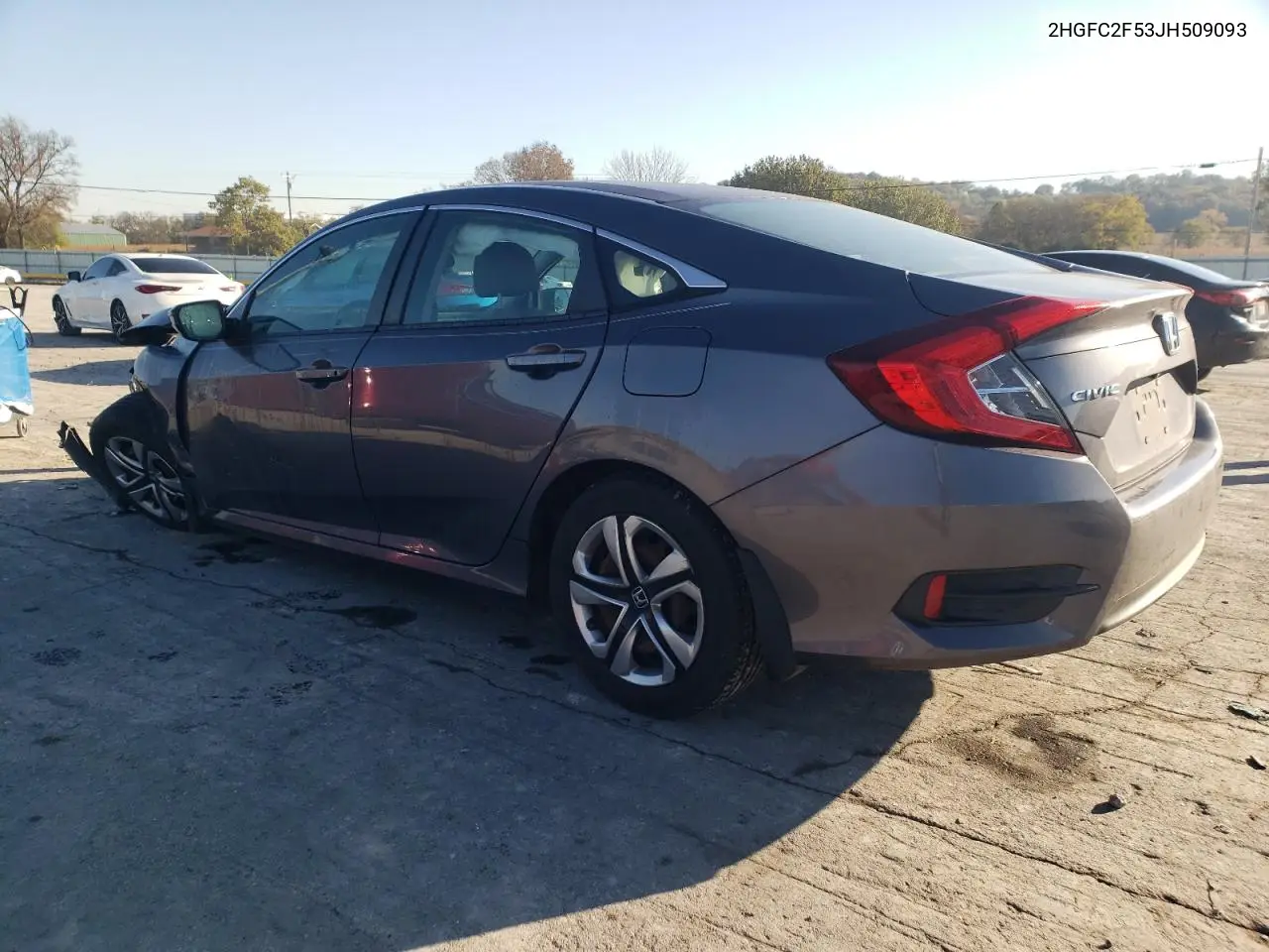 2HGFC2F53JH509093 2018 Honda Civic Lx