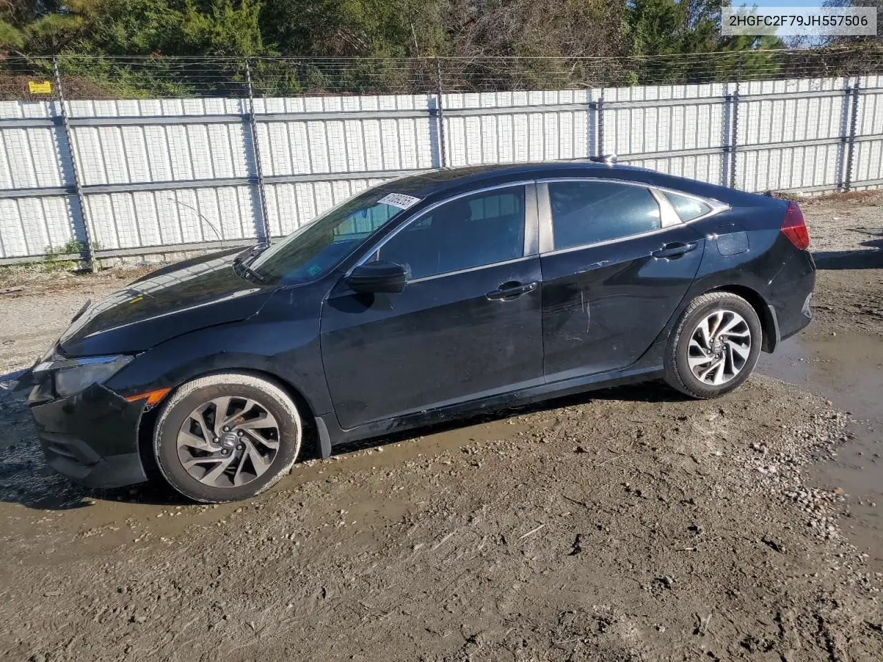 2HGFC2F79JH557506 2018 Honda Civic Ex
