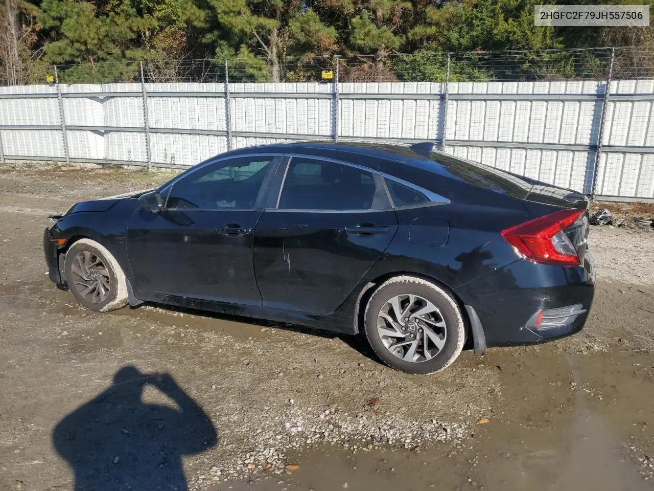 2HGFC2F79JH557506 2018 Honda Civic Ex