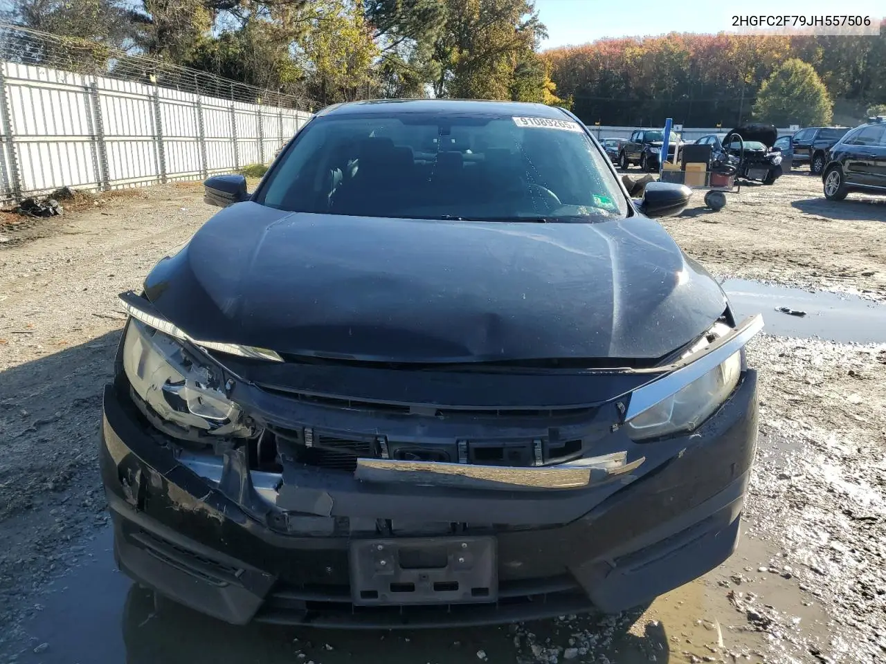 2HGFC2F79JH557506 2018 Honda Civic Ex