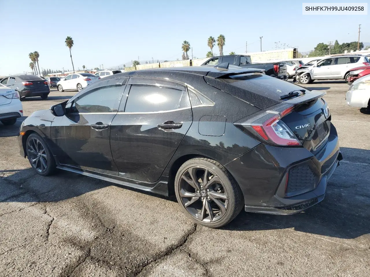 SHHFK7H99JU409258 2018 Honda Civic Sport Touring