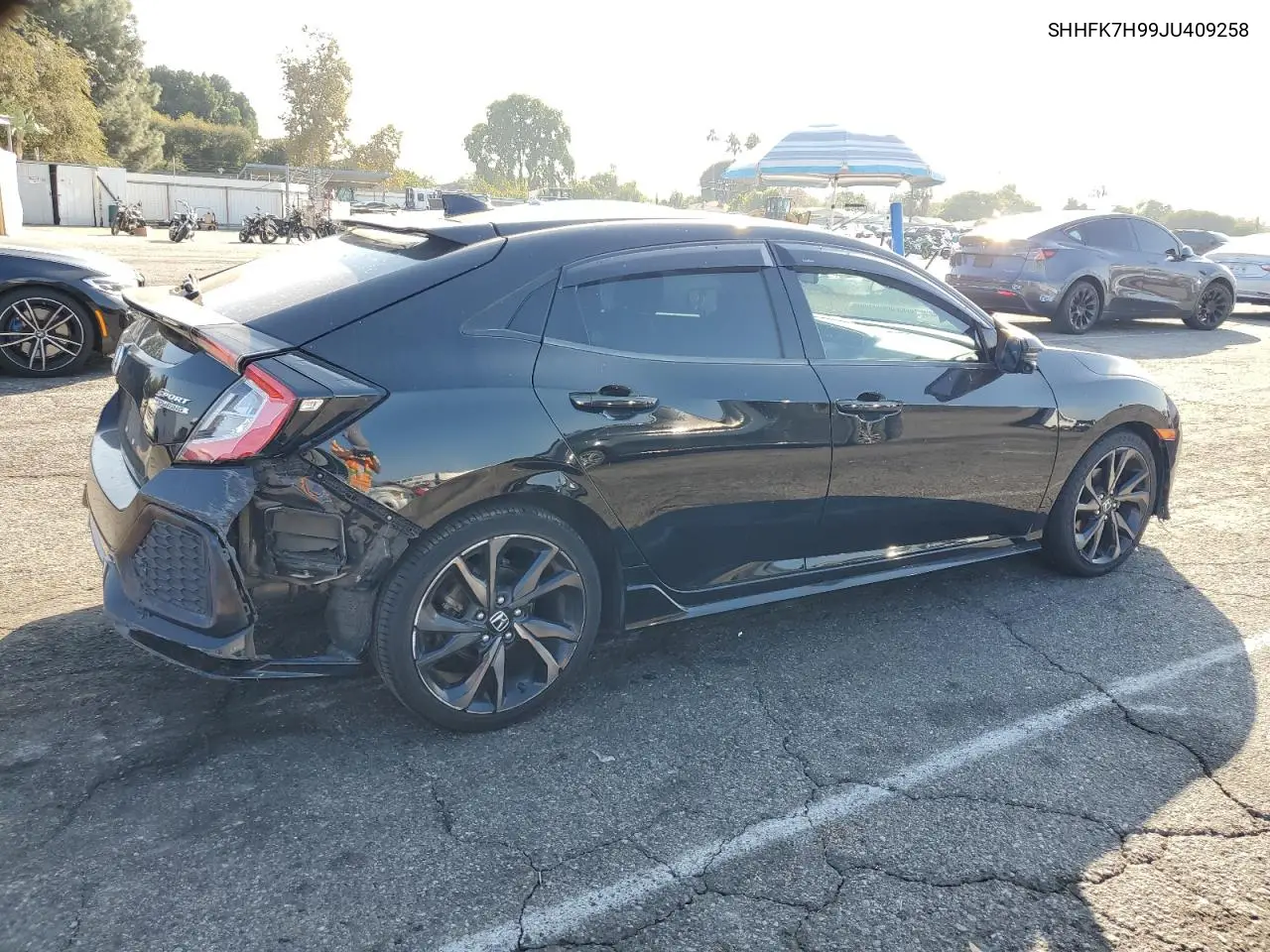 SHHFK7H99JU409258 2018 Honda Civic Sport Touring