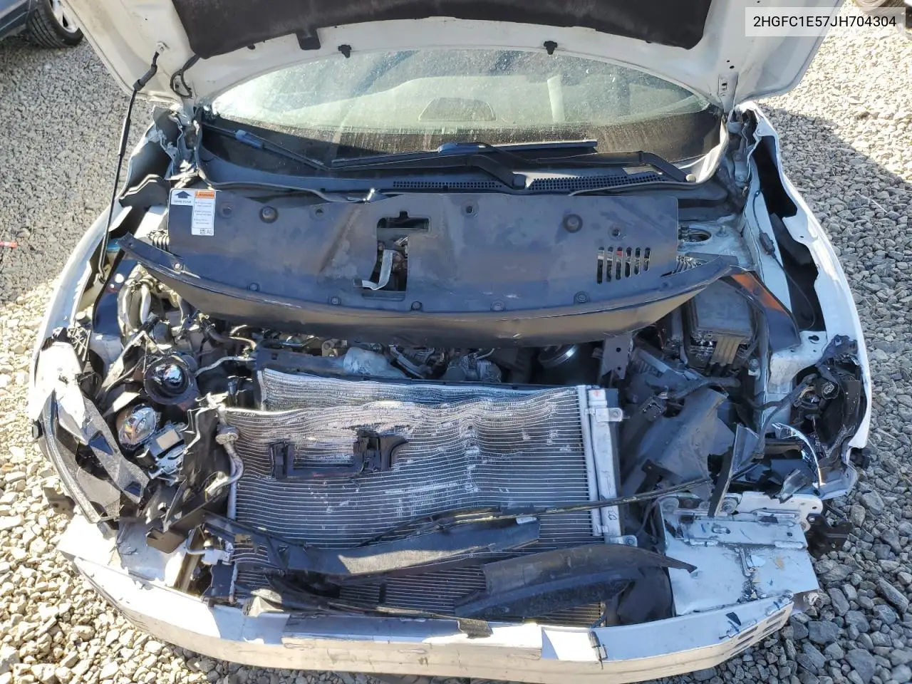 2HGFC1E57JH704304 2018 Honda Civic Si