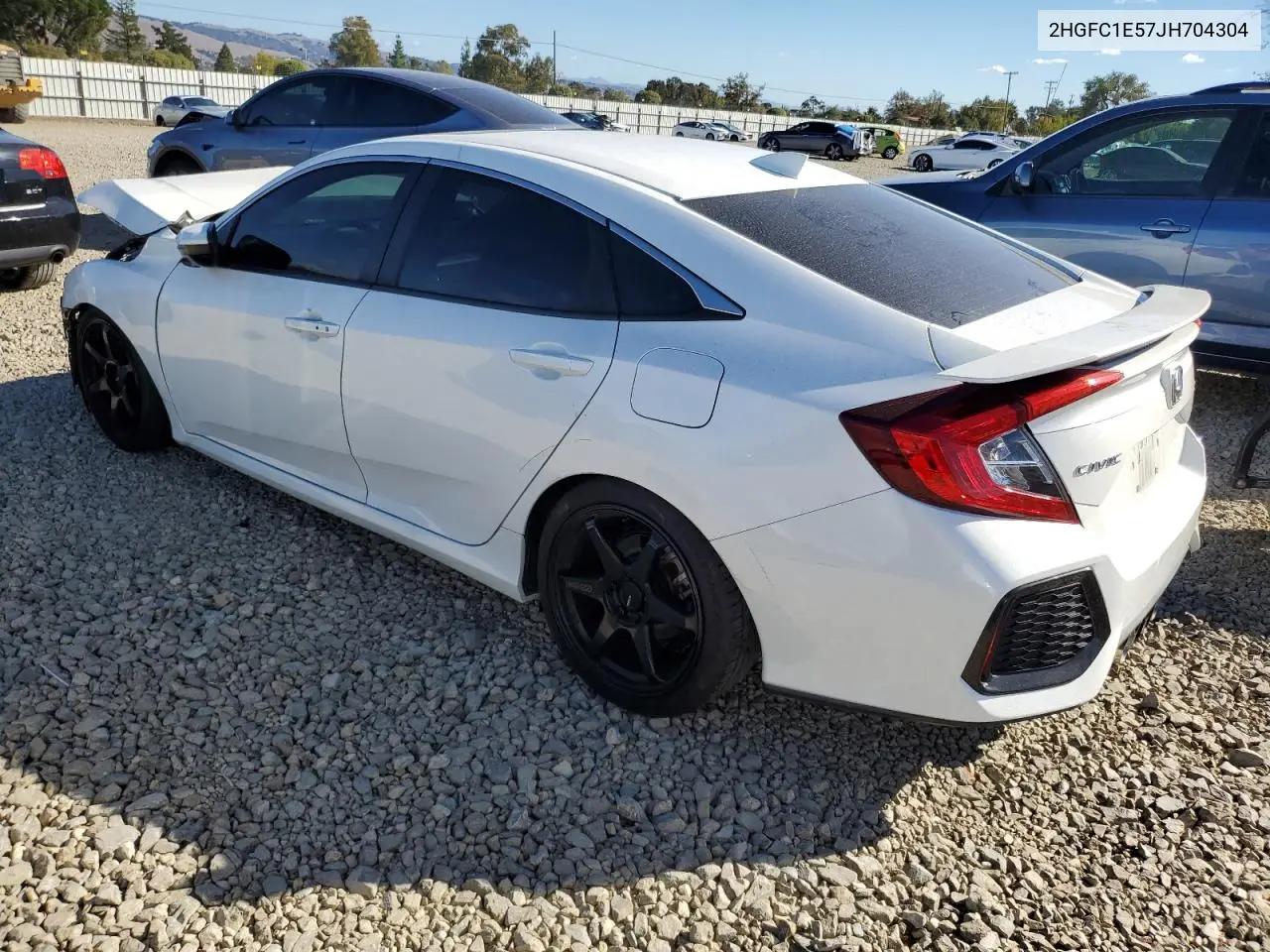 2HGFC1E57JH704304 2018 Honda Civic Si