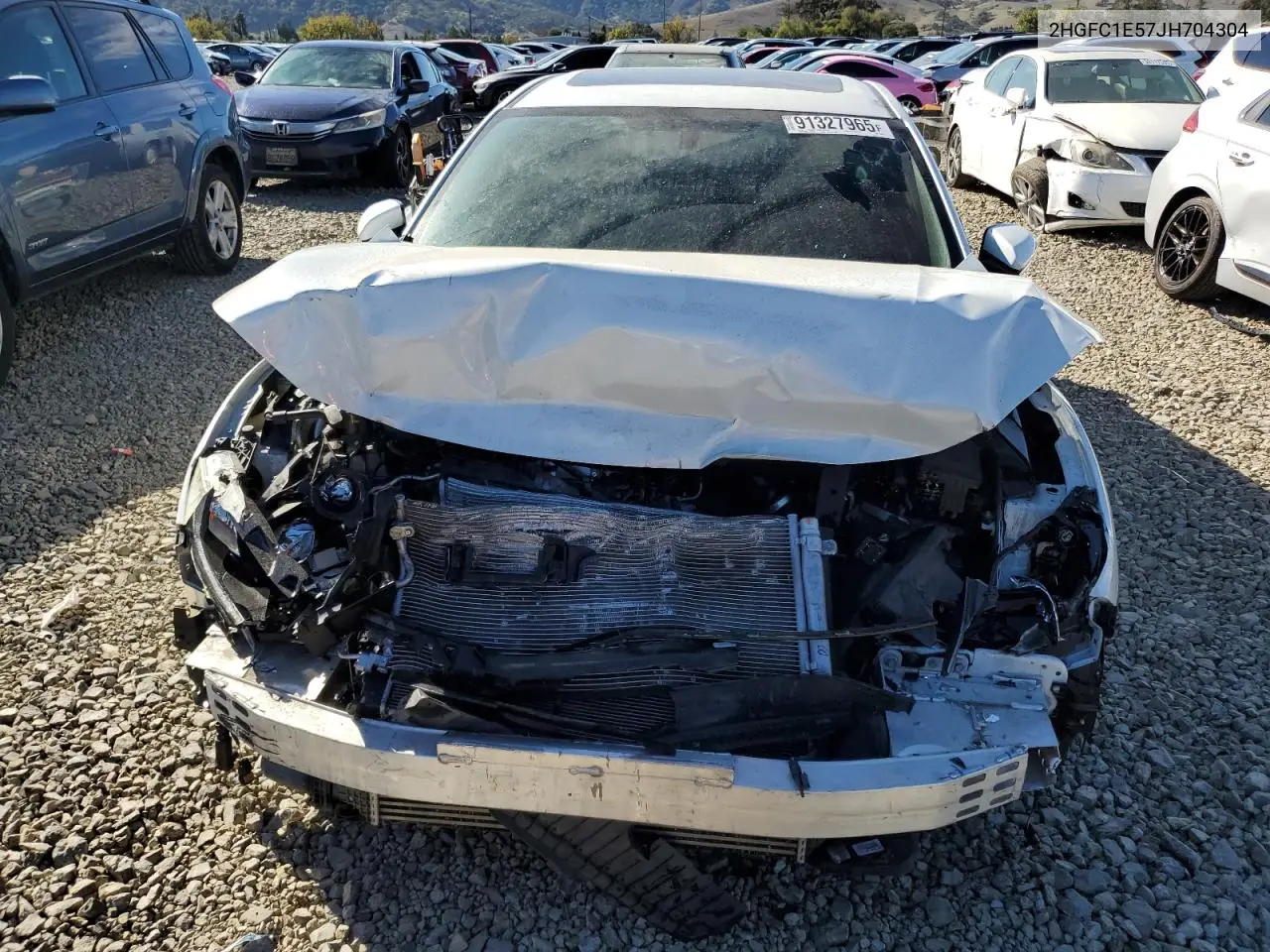 2HGFC1E57JH704304 2018 Honda Civic Si