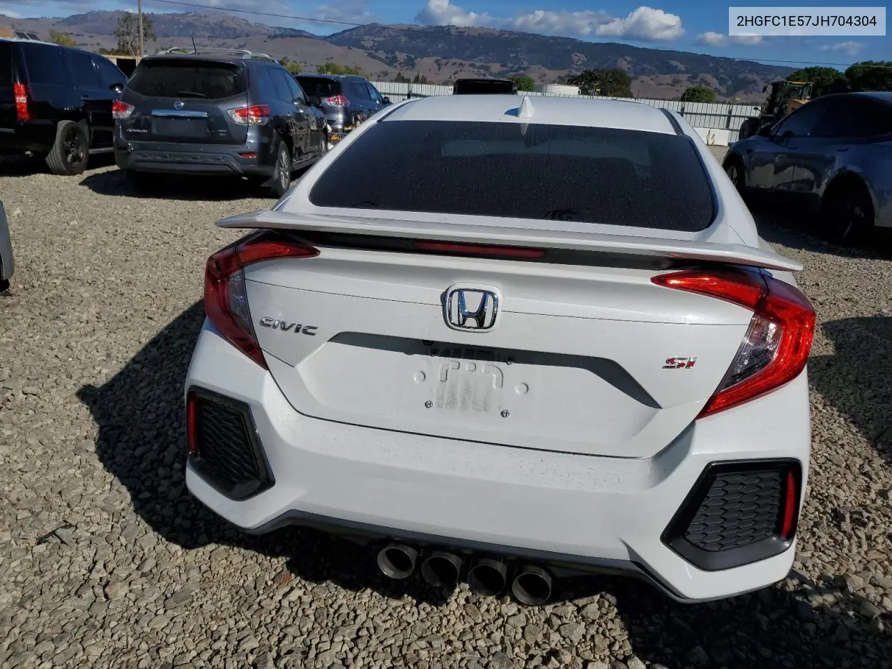 2HGFC1E57JH704304 2018 Honda Civic Si