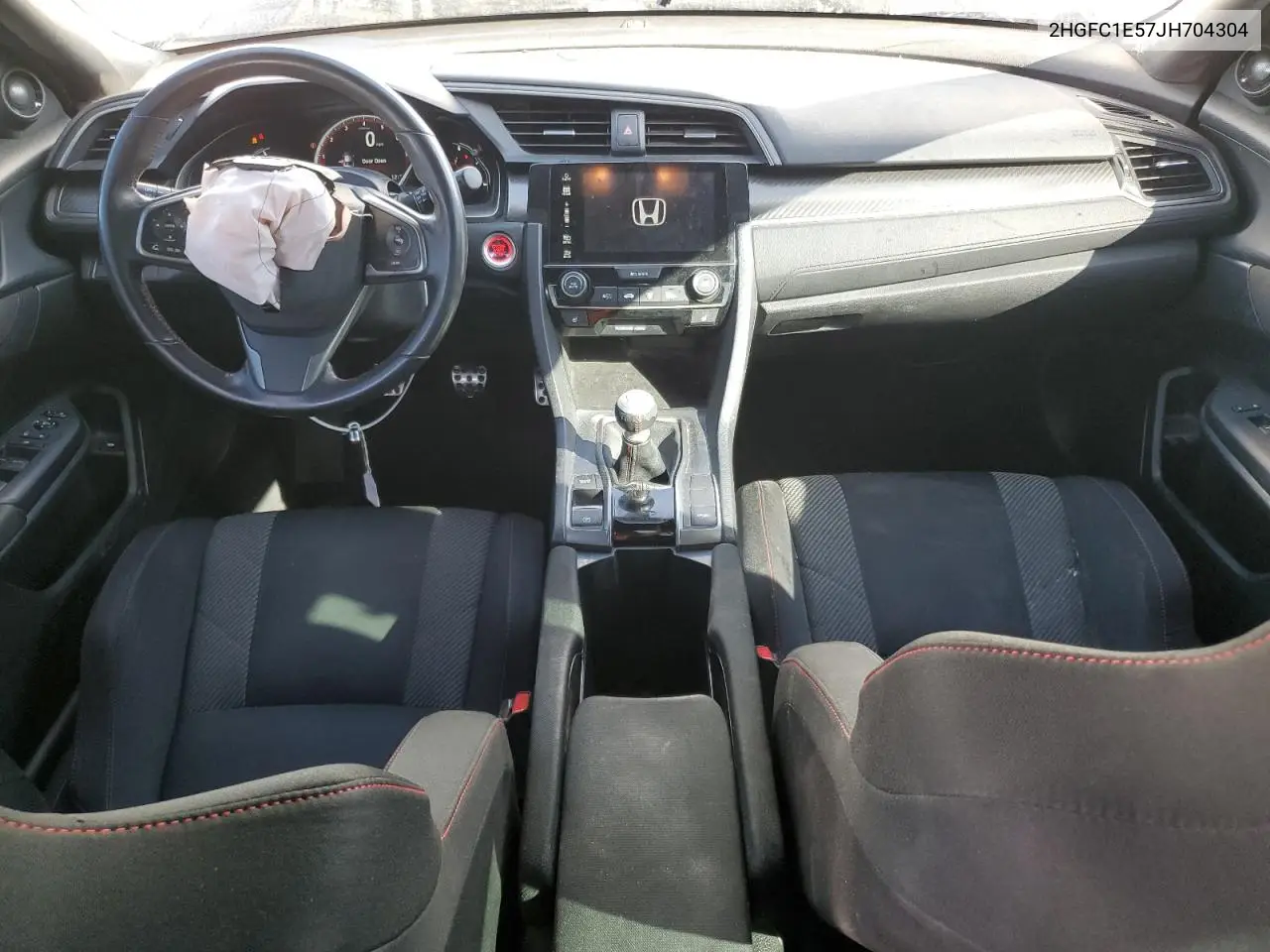 2HGFC1E57JH704304 2018 Honda Civic Si