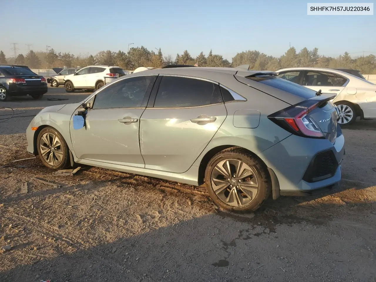 SHHFK7H57JU220346 2018 Honda Civic Ex