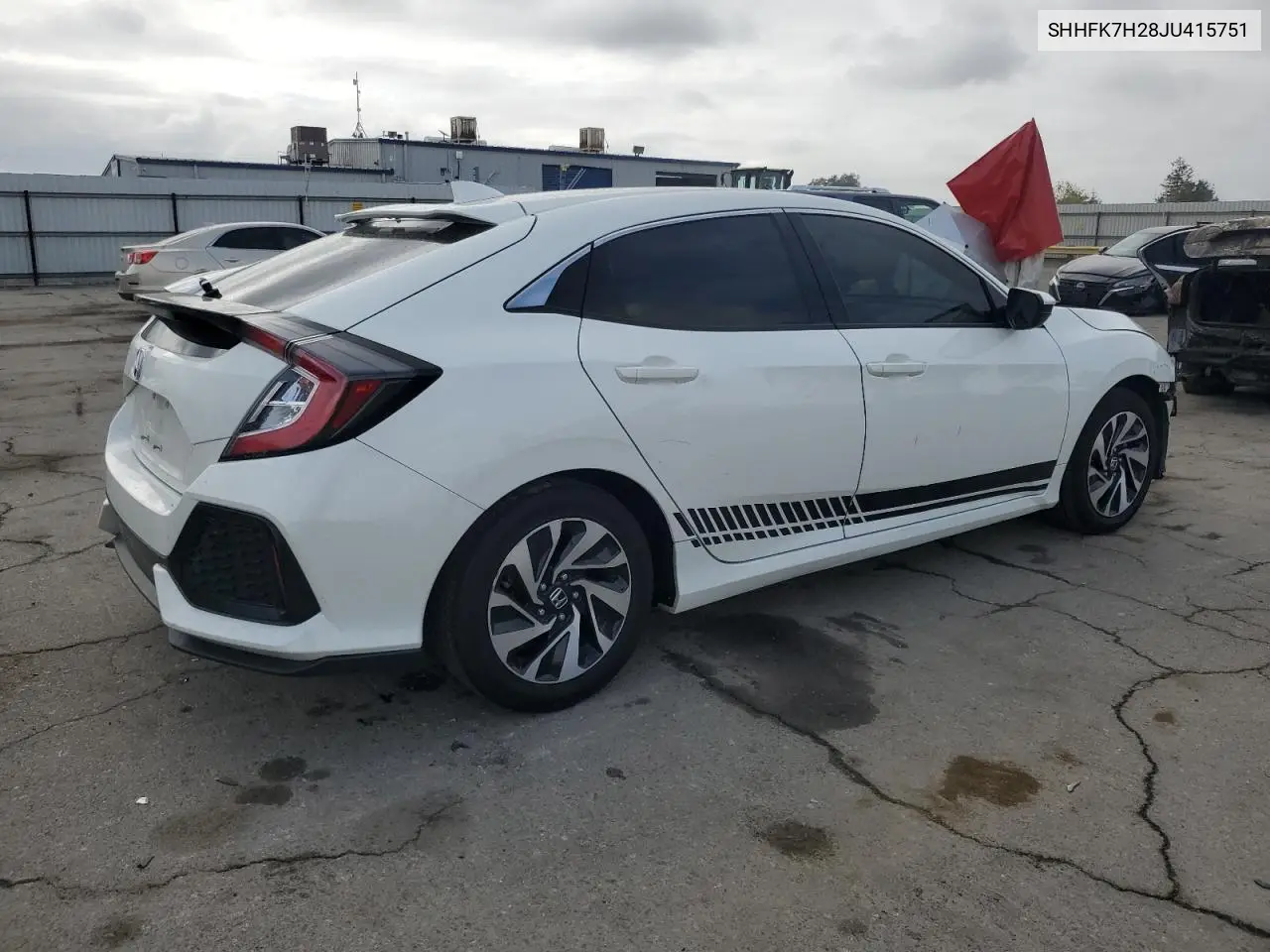 SHHFK7H28JU415751 2018 Honda Civic Lx