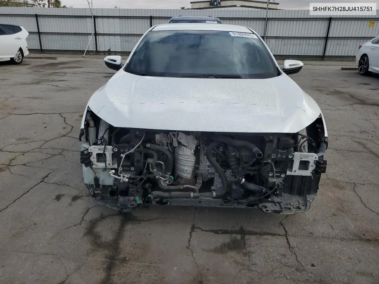 SHHFK7H28JU415751 2018 Honda Civic Lx