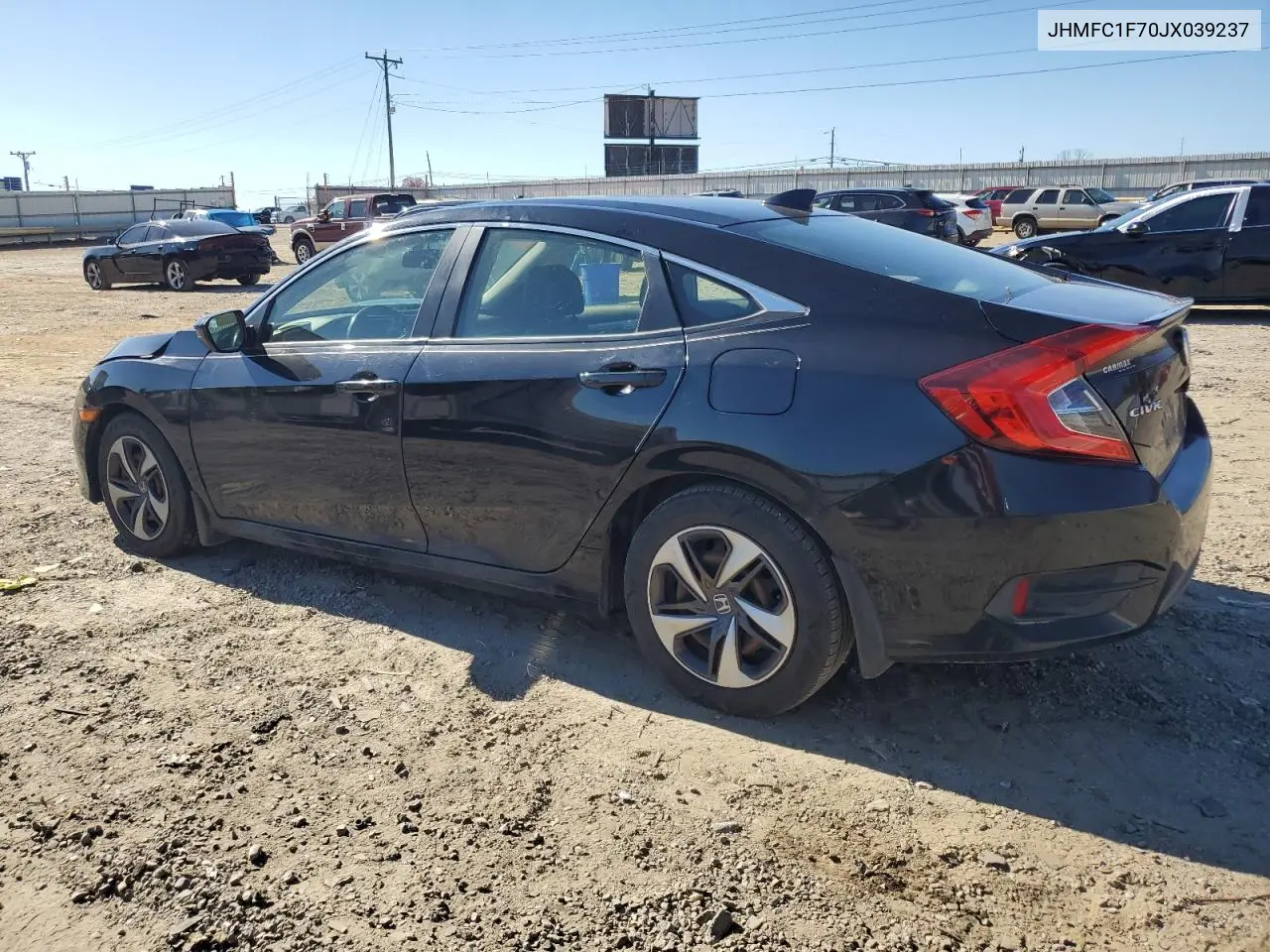 JHMFC1F70JX039237 2018 Honda Civic Exl