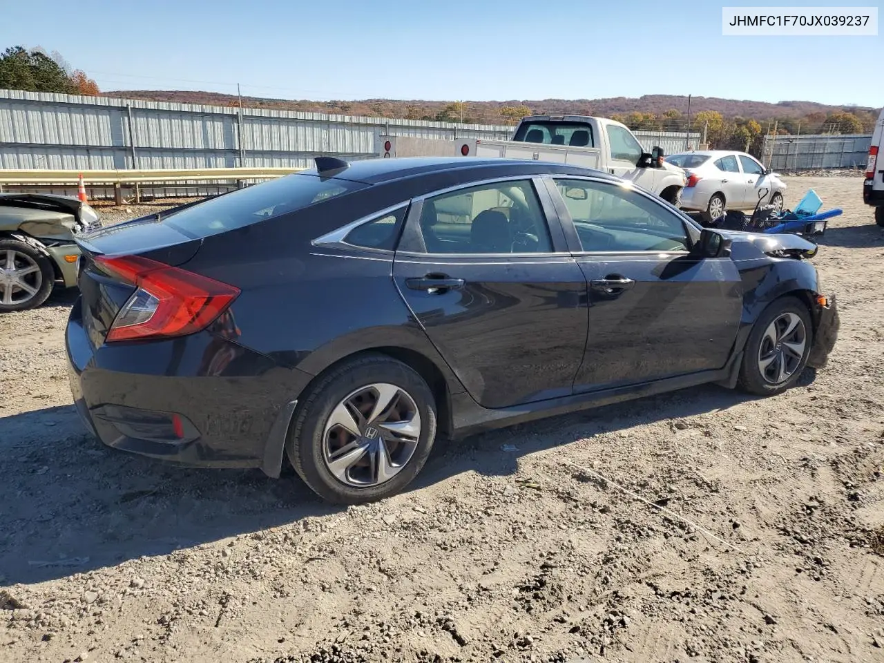 JHMFC1F70JX039237 2018 Honda Civic Exl
