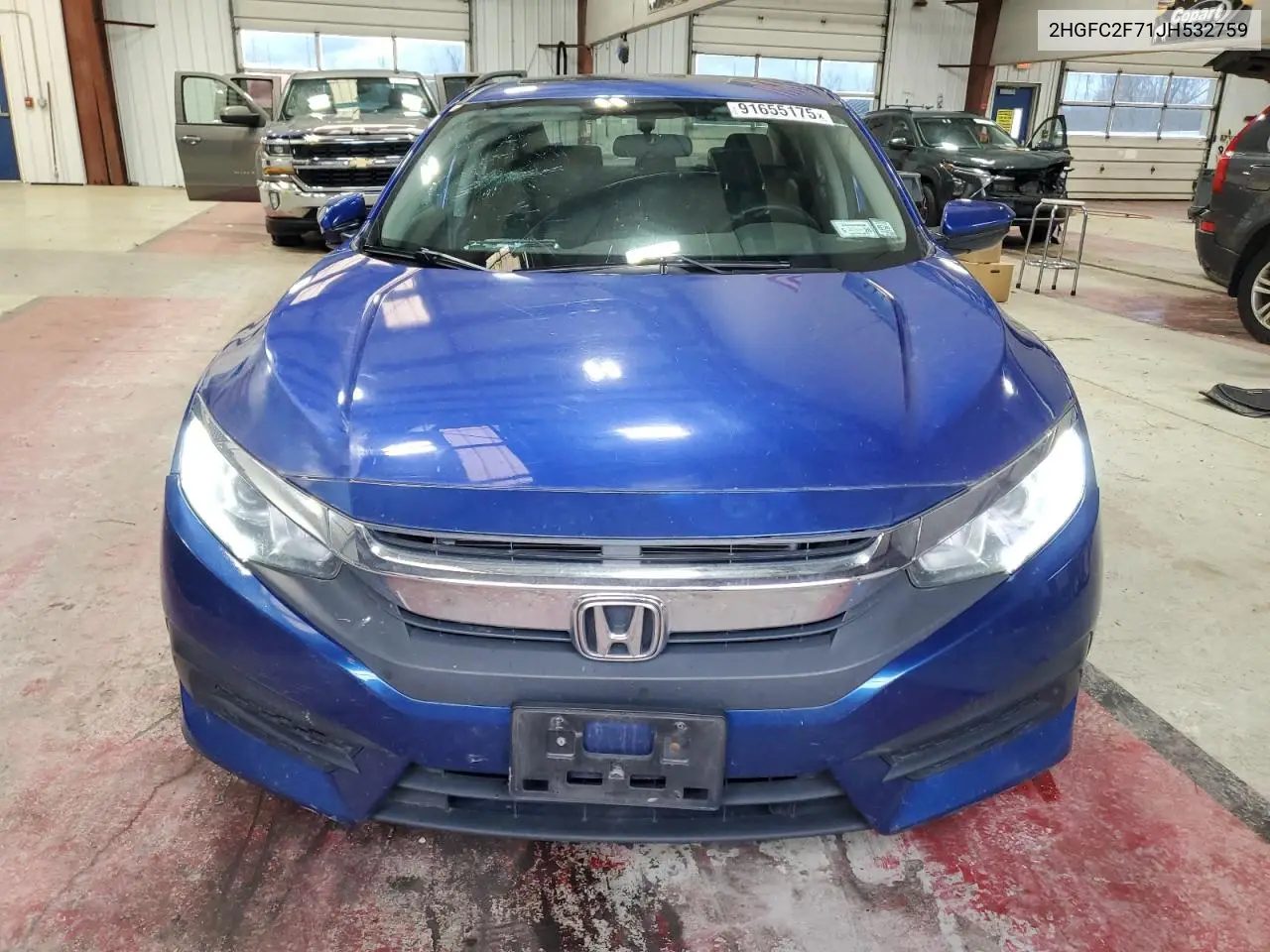 2HGFC2F71JH532759 2018 Honda Civic Ex