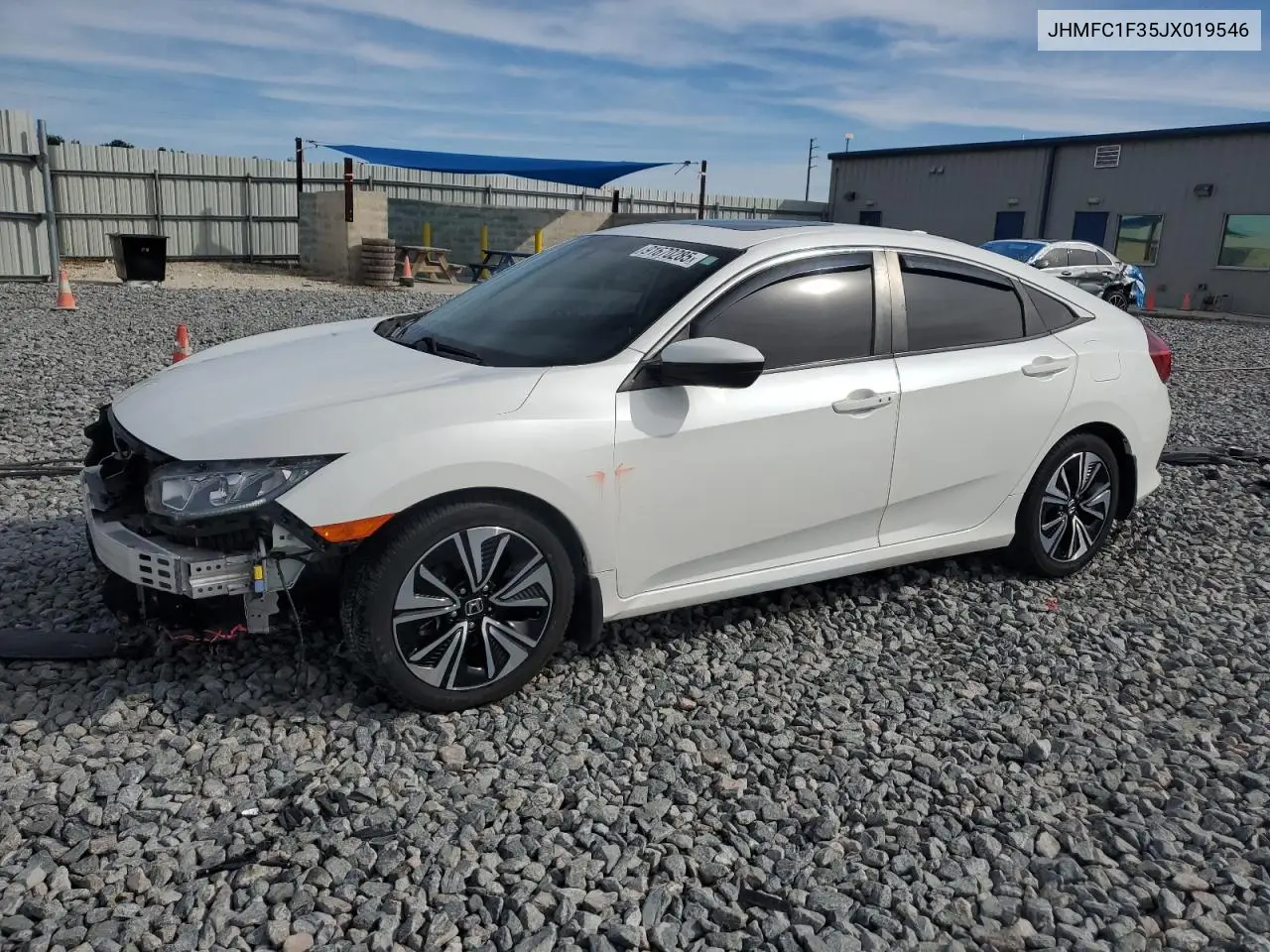 JHMFC1F35JX019546 2018 Honda Civic Ex