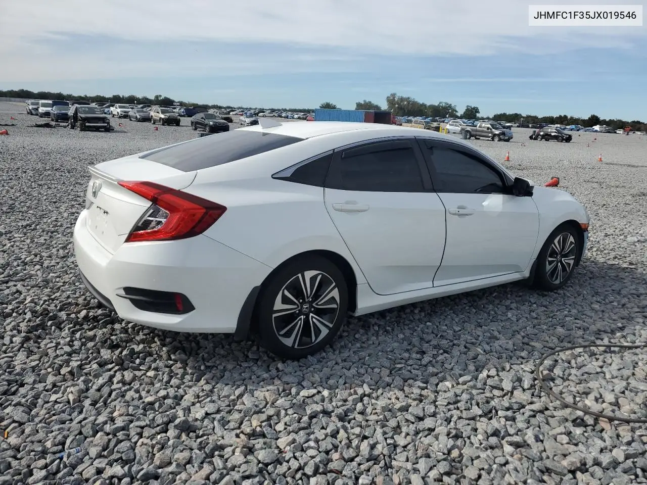 JHMFC1F35JX019546 2018 Honda Civic Ex