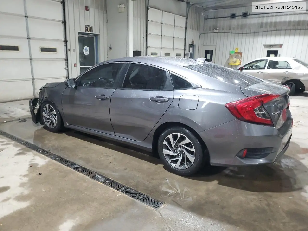 2HGFC2F72JH545455 2018 Honda Civic Ex