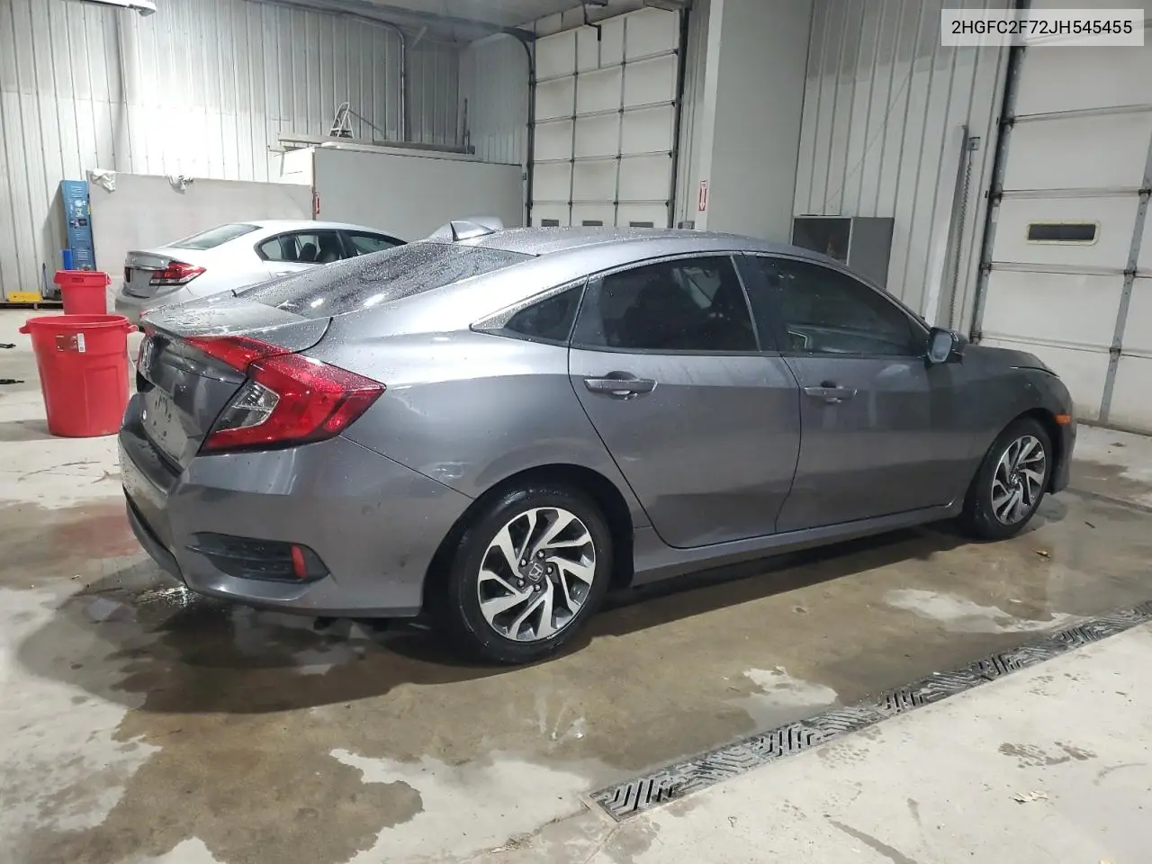2HGFC2F72JH545455 2018 Honda Civic Ex