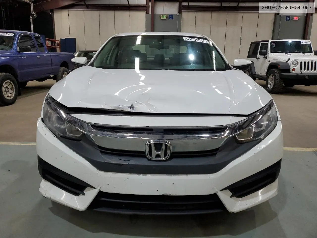 2HGFC2F58JH541067 2018 Honda Civic Lx