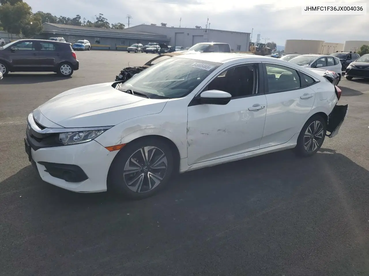 JHMFC1F36JX004036 2018 Honda Civic Ex