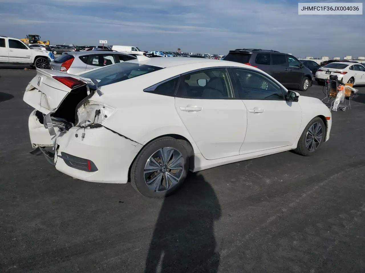 JHMFC1F36JX004036 2018 Honda Civic Ex
