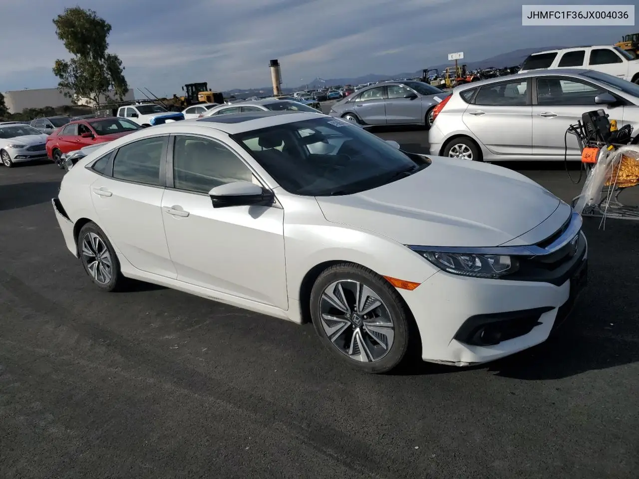 JHMFC1F36JX004036 2018 Honda Civic Ex